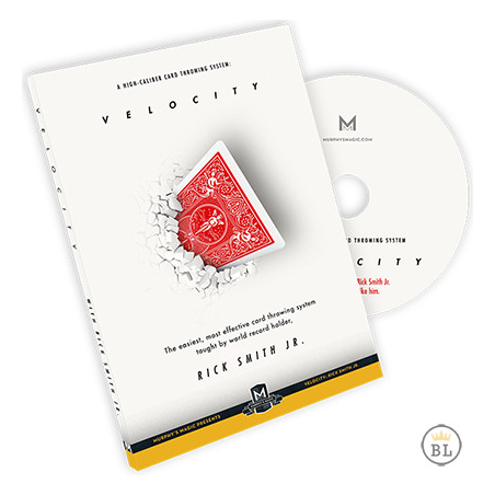 Velocity : High-Caliber Card Throwing System by Rick Smith Jr. - DVD