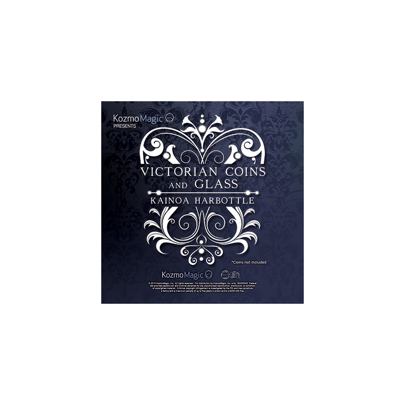 Victorian Coins and Glass (Gimmicks and Online Instructions) by Kainoa Harbottle and Kozmomagic - Trick