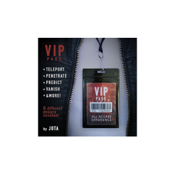 VIP PASS (Gimmick and Online Instructions) by JOTA - Trick