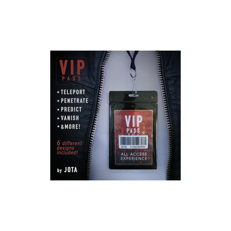 VIP PASS (Gimmick and Online Instructions) by JOTA - Trick