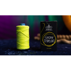 WGM UV GLOW GYPSY THREAD YELLOW REFILL SPOOL by Murphy's Magic - Trick