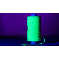 WGM UV GLOW GYPSY THREAD GREEN REFILL SPOOL by Murphy's Magic - Trick