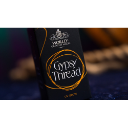 WGM UV GLOW GYPSY THREAD ORANGE REFILL SPOOL by Murphy's Magic - Trick