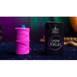 WGM UV GLOW GYPSY THREAD PINK REFILL SPOOL by Murphy's Magic - Trick