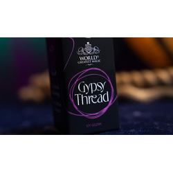 WGM UV GLOW GYPSY THREAD PINK REFILL SPOOL by Murphy's Magic - Trick