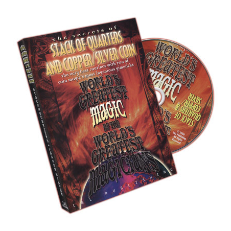 World's Greatest Magic: Stack Of Quarters and Copper/Silver Coin - DVD