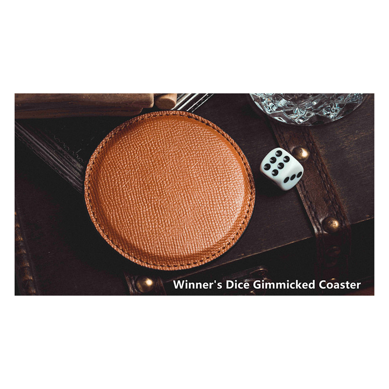 Winner's Dice Gimmicked Coaster (Gimmicks and Online Instructions) by Secret Factory