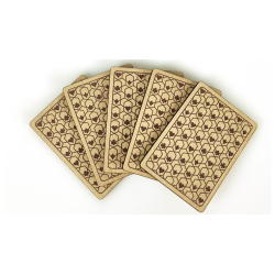 Wooden ESP Cards by Joker Magic