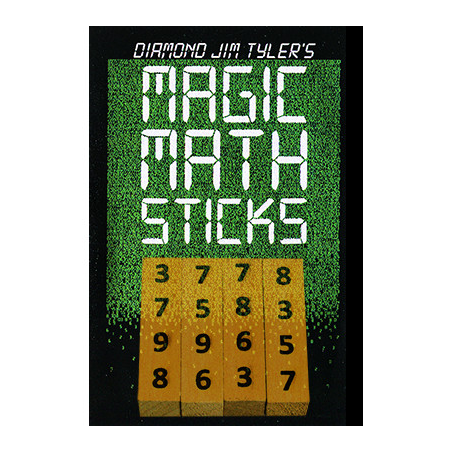 Magic Math Sticks (Wooden) by Diamond Jim Tyler - Trick
