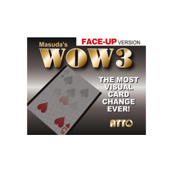 WOW 3 Face-Up (Gimmick and Online Instructions) by Katsuya Masuda - Trick