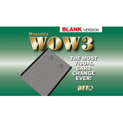 WOW 3.0 Blank (Gimmick and Online Instruction) by Masuda - Trick