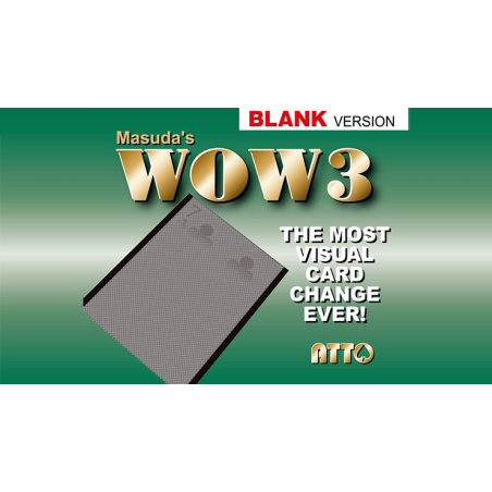 WOW 3.0 Blank (Gimmick and Online Instruction) by Masuda - Trick