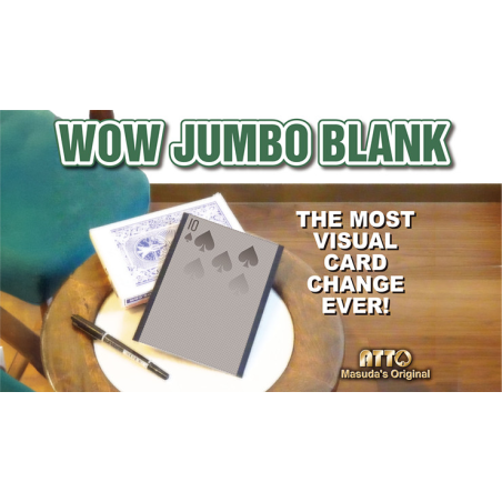 WOW JUMBO BLANK by Katsuya Masuda