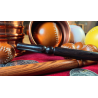 Wooden wand PRO (Standard Black) by Harry He and Bacon Magic - Trick