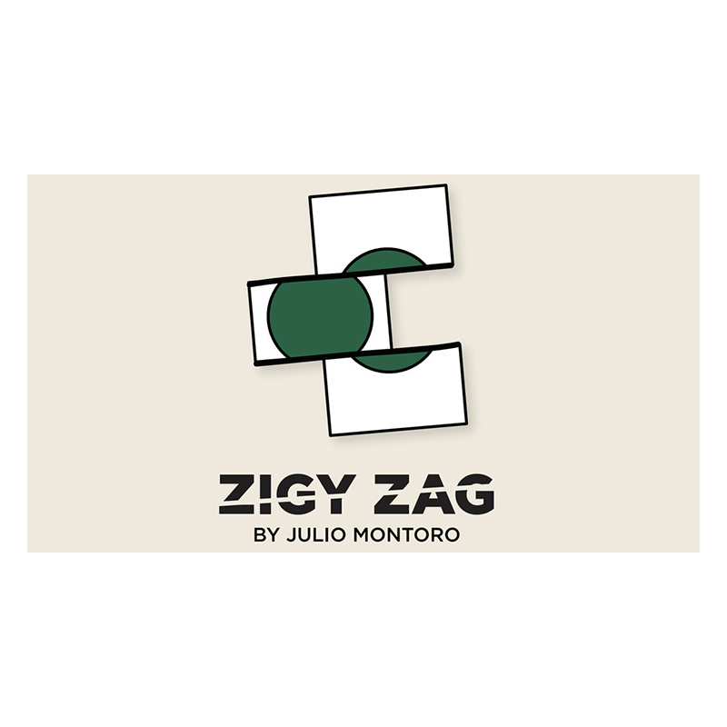 ZIGYZAG (Gimmicks and online Instructions) by Julio Montoro - Trick