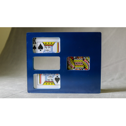 Zig Zag Card (Jumbo/Plastic) by Mr. Magic - Trick