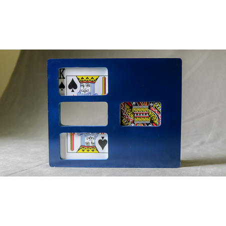 Zig Zag Card (Jumbo/Plastic) by Mr. Magic - Trick