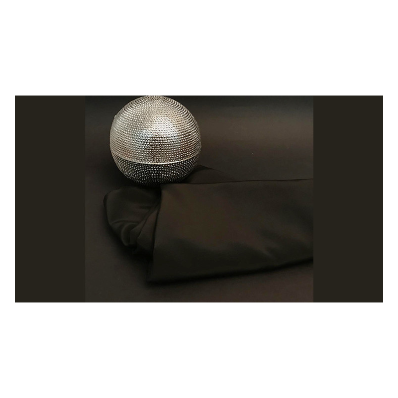 Silk for Zombie Ball PRO (Black) by Bazar de Magia - Trick