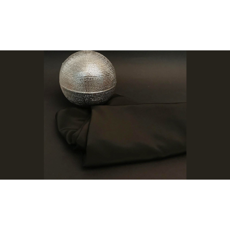 Silk for Zombie Ball PRO (Black) by Bazar de Magia - Trick