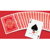 Red Roses Gold Foil Playing Cards (Fully Marked)