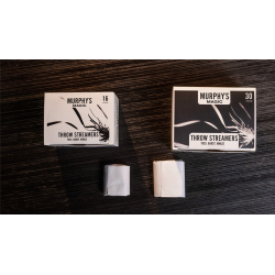 Throw Streamers 12 pk. (White / 16 Head) by Murphy's Magic