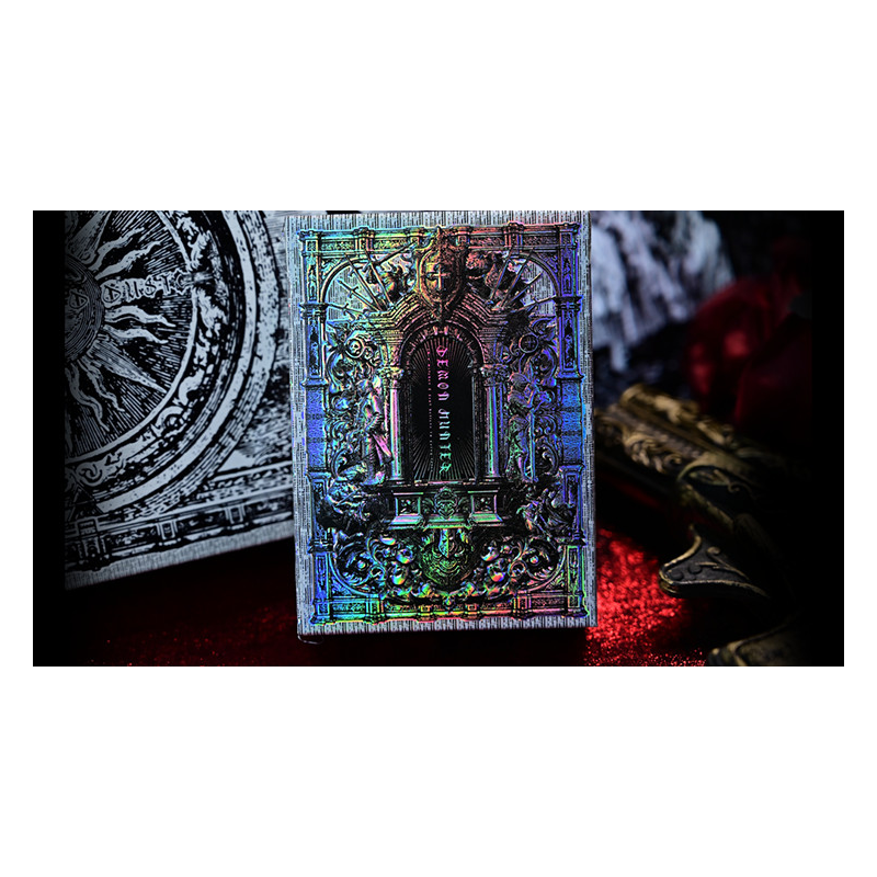 Trinity of Night - Demon Hunter HOLO Playing Cards by Evokad