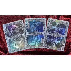 Trinity of Night - Demon Hunter HOLO Playing Cards by Evokad