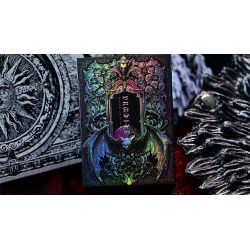 Trinity of Night - Vampire HOLO Playing Cards by Evokad