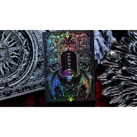 Trinity of Night - Vampire HOLO Playing Cards by Evokad
