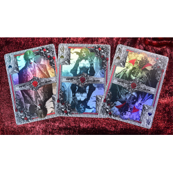 Trinity of Night - Vampire HOLO Playing Cards by Evokad