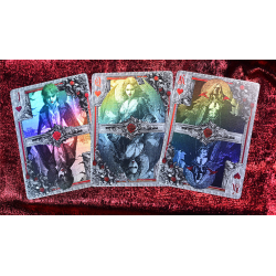 Trinity of Night - Vampire HOLO Playing Cards by Evokad