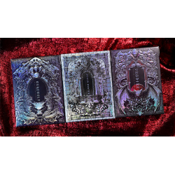 Trinity of Night - Vampire HOLO Playing Cards by Evokad