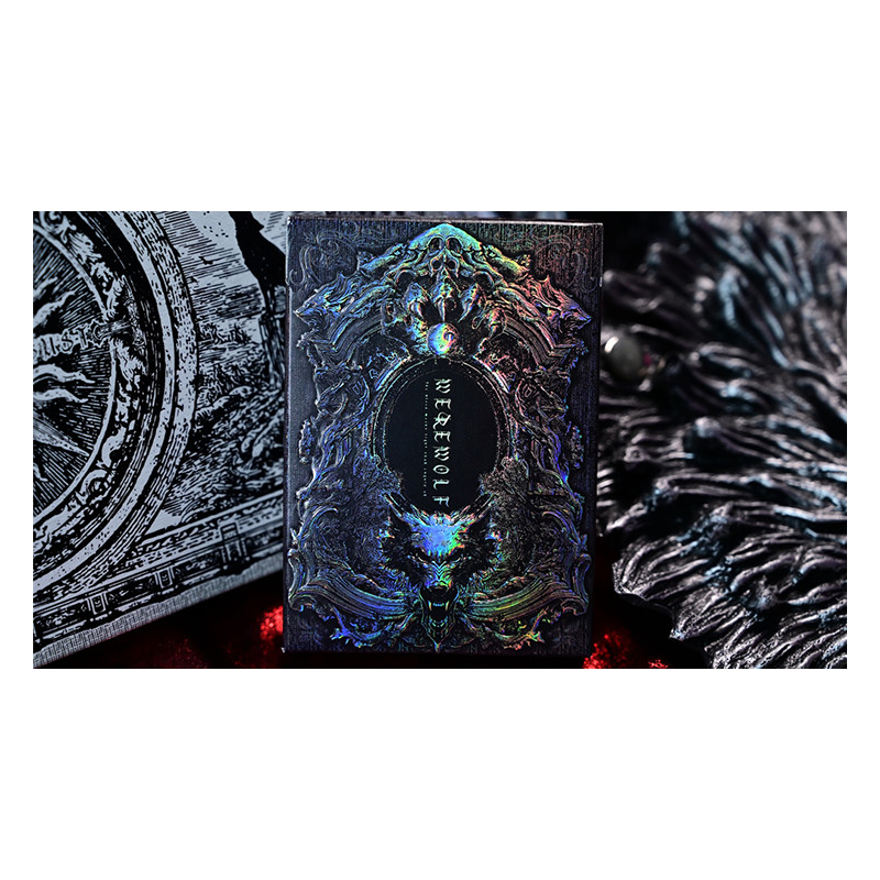 Trinity of Night - Werewolf HOLO Playing Cards by Evokad