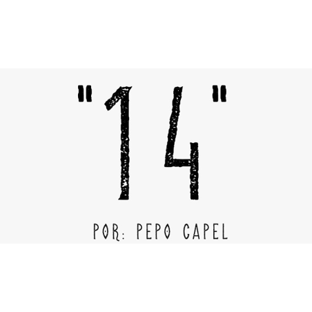 14 (Gimmicks and Online Instructions) by Pepo Capel and Crazy Jokers - Trick