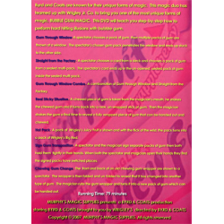 Bubble Gum Magic by James Coats and Nicholas Byrd - Volume 1 - DVD