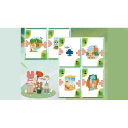 Early Summer Trip Playing Cards
