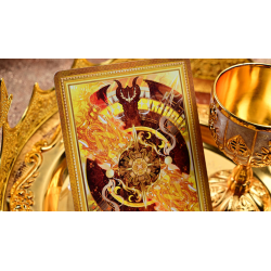 King Arthur V2 (Golden Dawn) Playing Cards by KING STAR