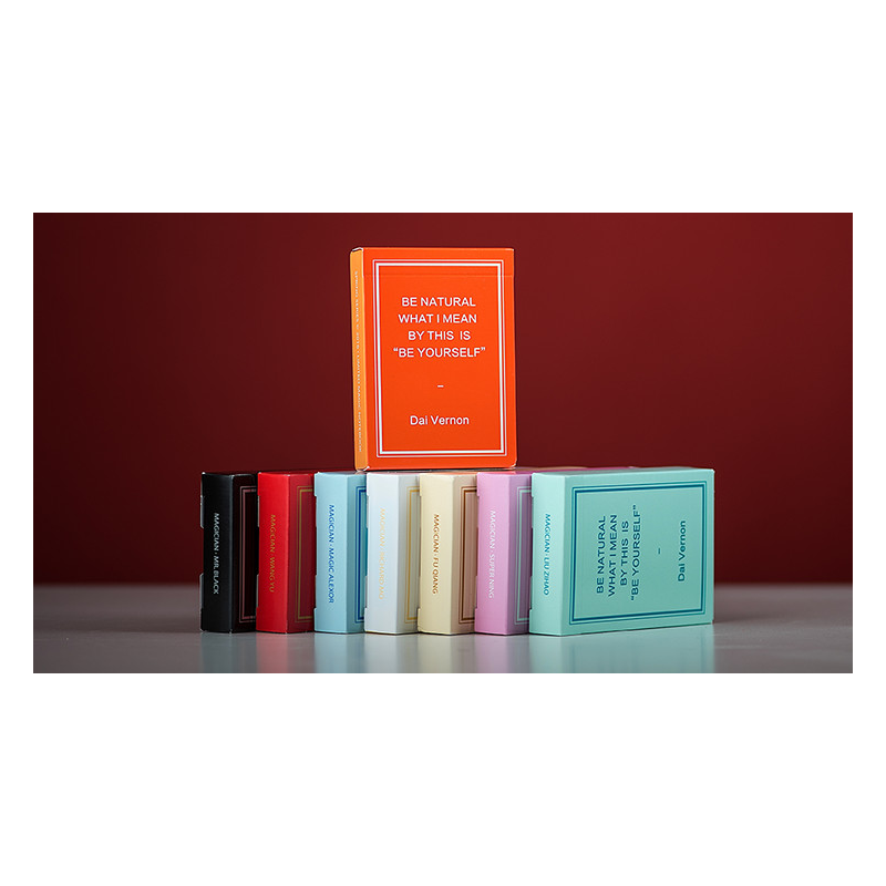 Magic Notebook Deck - Limited Edition (Orange) by The Bocopo Playing Card Company