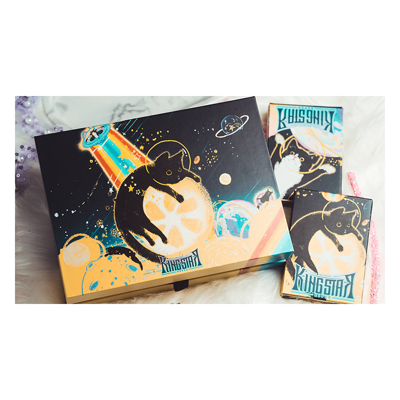 Space Cat V2 Collector's Box Set Playing Cards by King Star