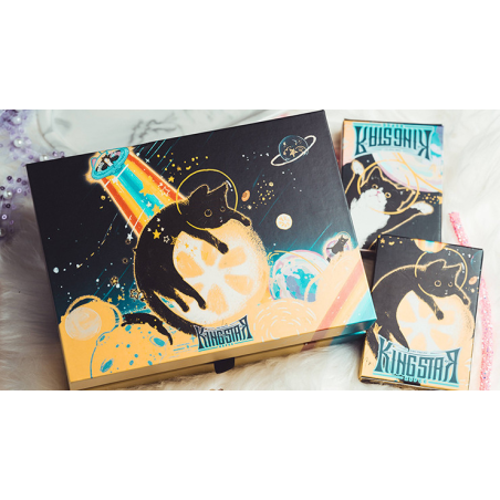 Space Cat V2 Collector's Box Set Playing Cards by King Star