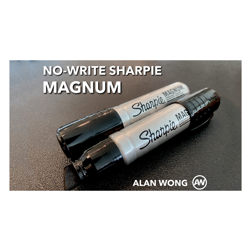 No Write Sharpie Magnum by Alan Wong