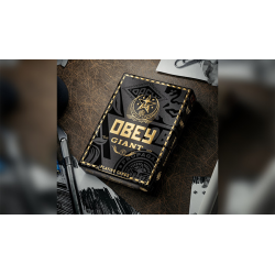 Obey Gold Edition Playing Cards by theory11