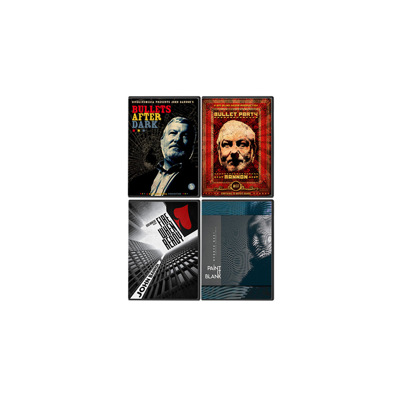 BIGBLINDMEDIA Presents John Bannon's Bullet Trilogy (Includes Bullet After Dark, Bullet Party, Fire When Ready and Paint it Blan