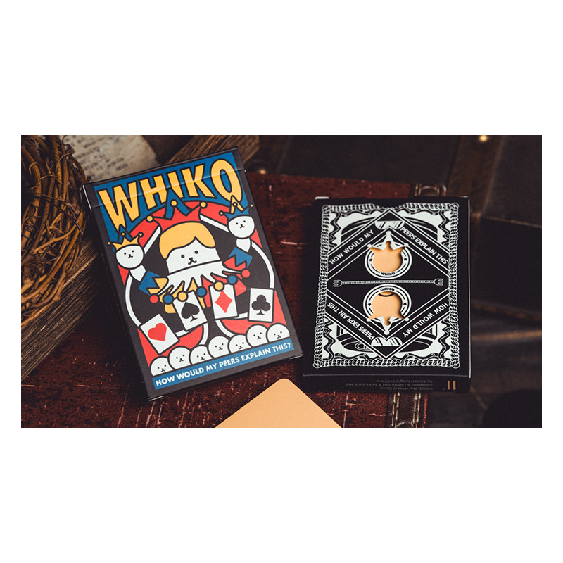 WHIKO Stage Thin Playing Cards by Bacon Magic.
