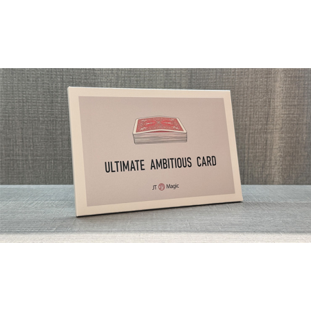 Ultimate Ambitious Card by JT (Blue)