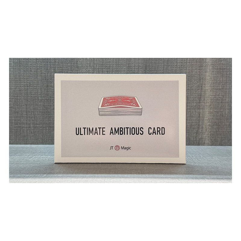 Ultimate Ambitious Card by JT (Red)
