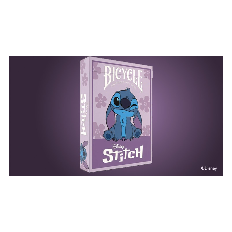 Bicycle Disney Stitch (Purple) Playing Cards by US Playing Card Co