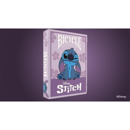 Bicycle Disney Stitch (Purple) Playing Cards by US Playing Card Co