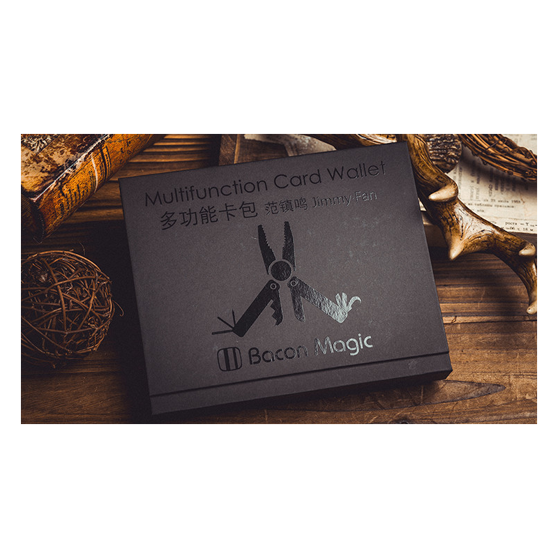 Multifunction Card Wallet by Jimmy Fan and Bacon Magic