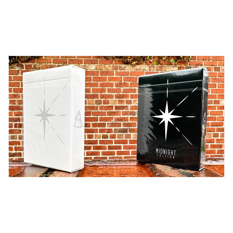 North Star Midnight Black Marked Deck by James Anthony